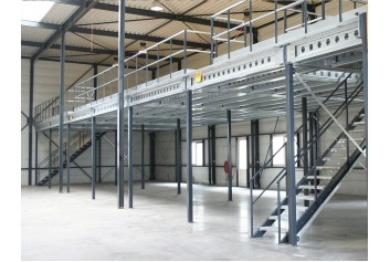 Rack Supported Mezzanine /I-Beam Platform