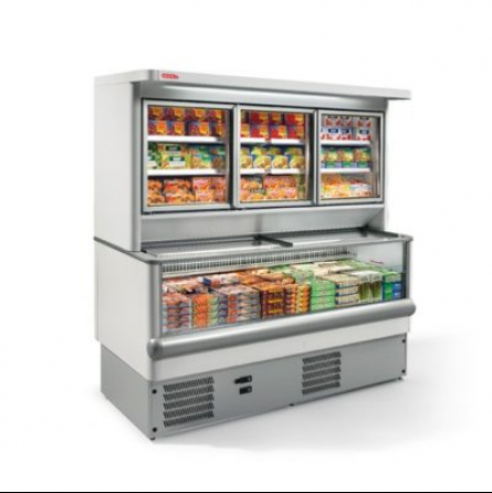 Supermarket Combi Freezer For Sale In Doha Qatar Creative Display